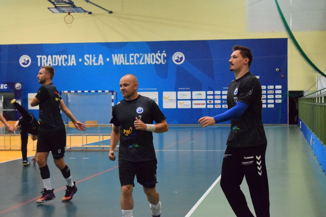 Handball Stal Mielec na treningu