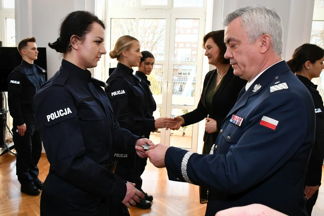 Nowo przyjęci policjanci złożyli ślubowanie