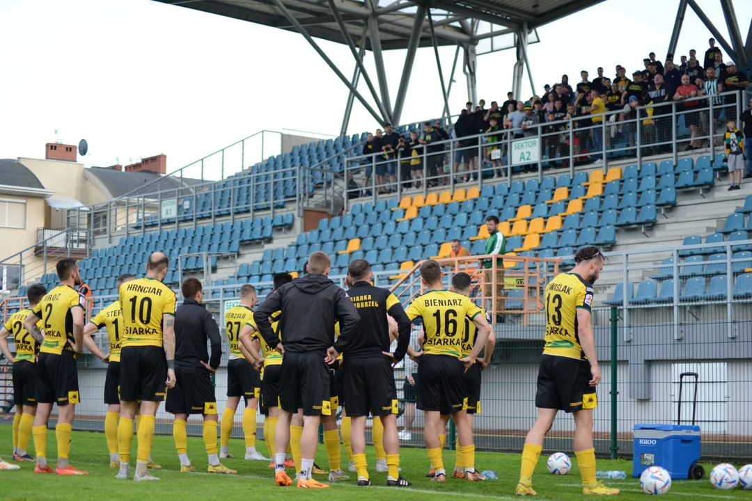 eWinner 2. Liga: Siarka Tarnobrzeg - Pogoń Siedlce 1:2