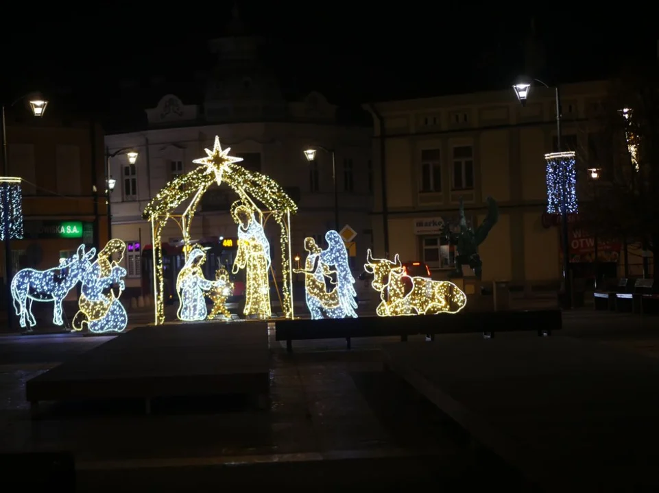 Świąteczna iluminacja w Mielcu