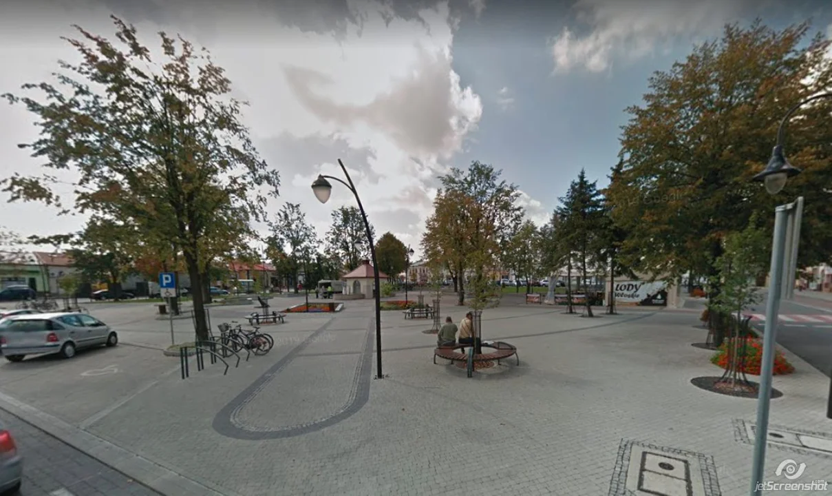 Rynki w podkarpackich miastach z Google Street View