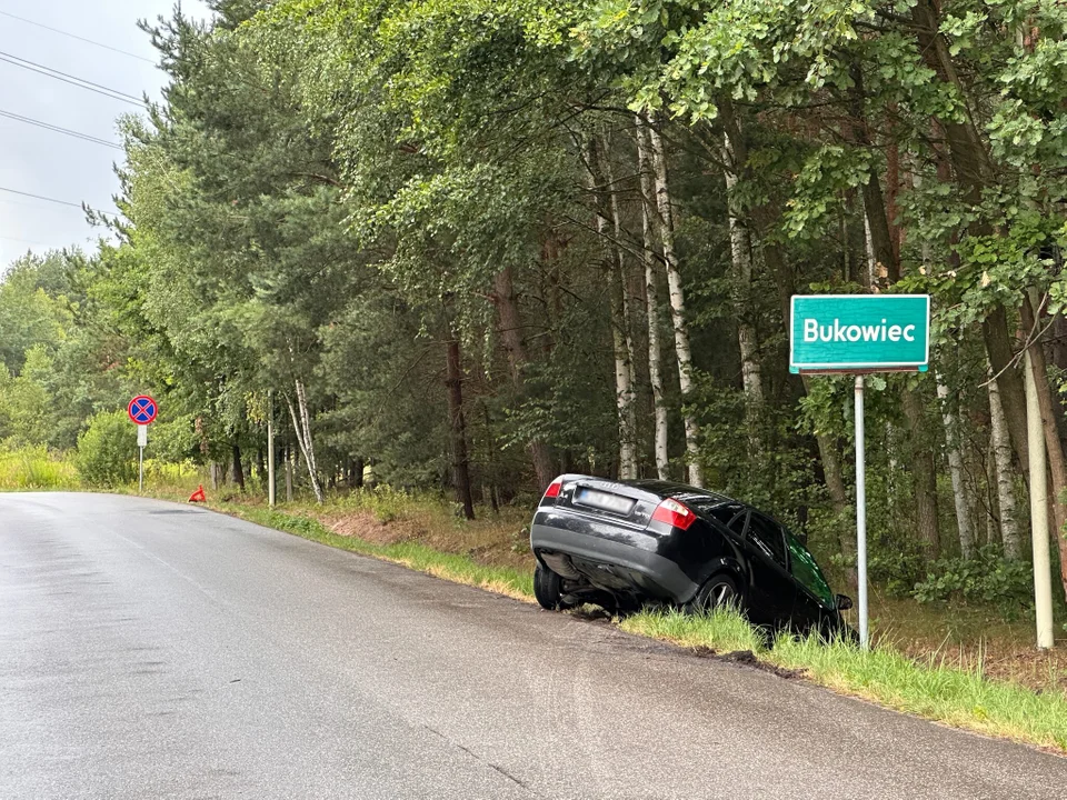Wypadek na trasie Kupno - Bukowiec: 12.07.2026 r.