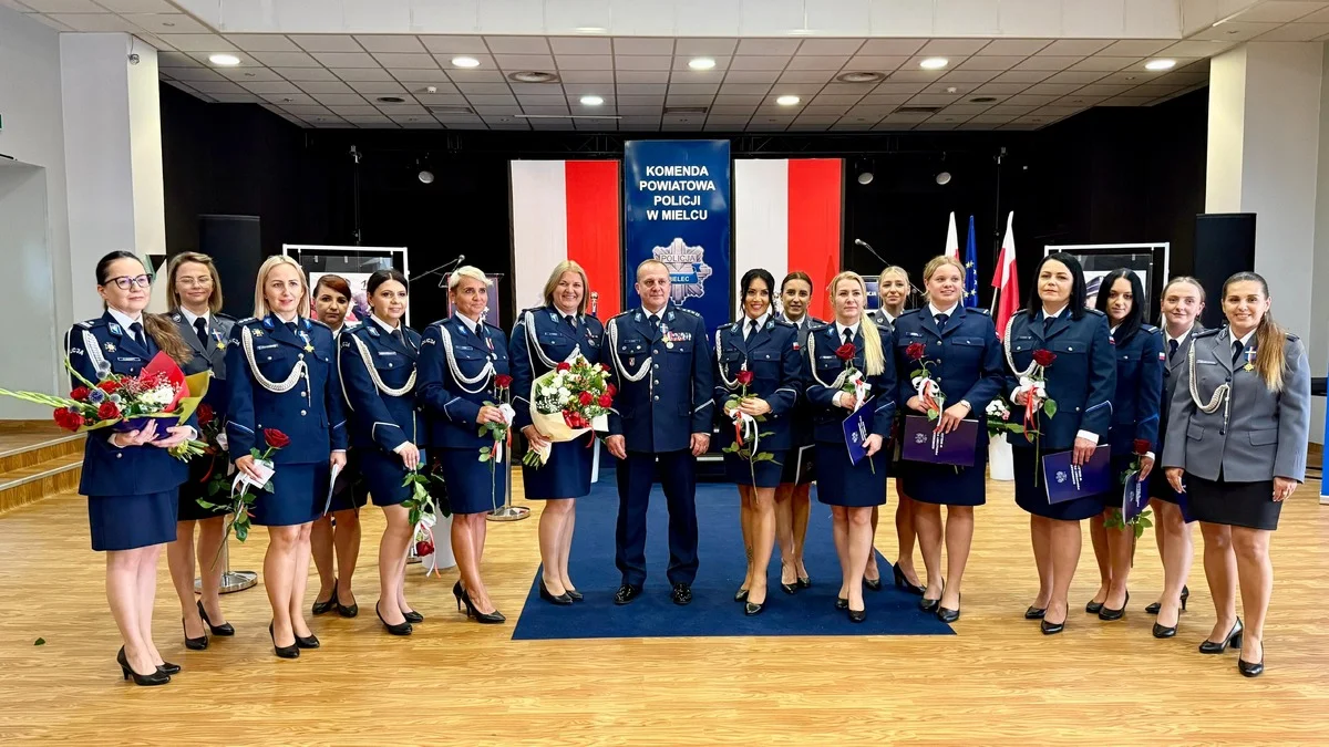 Panie z KPP w Mielcu