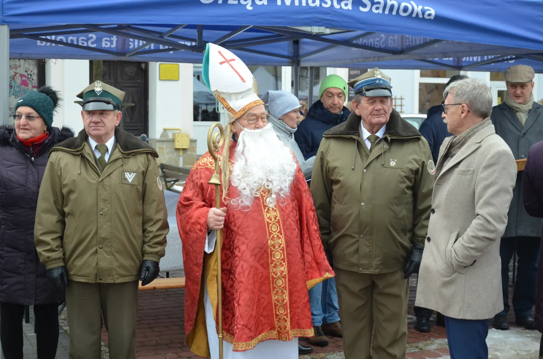 Wigilijne spotkanie na sanockim Rynku