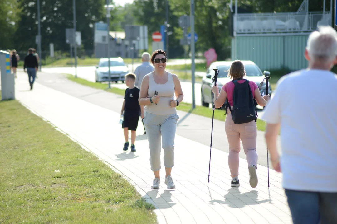 "Biegamy i Pomagamy" nad Jeziorem Tarnobrzeskim - dzień drugi