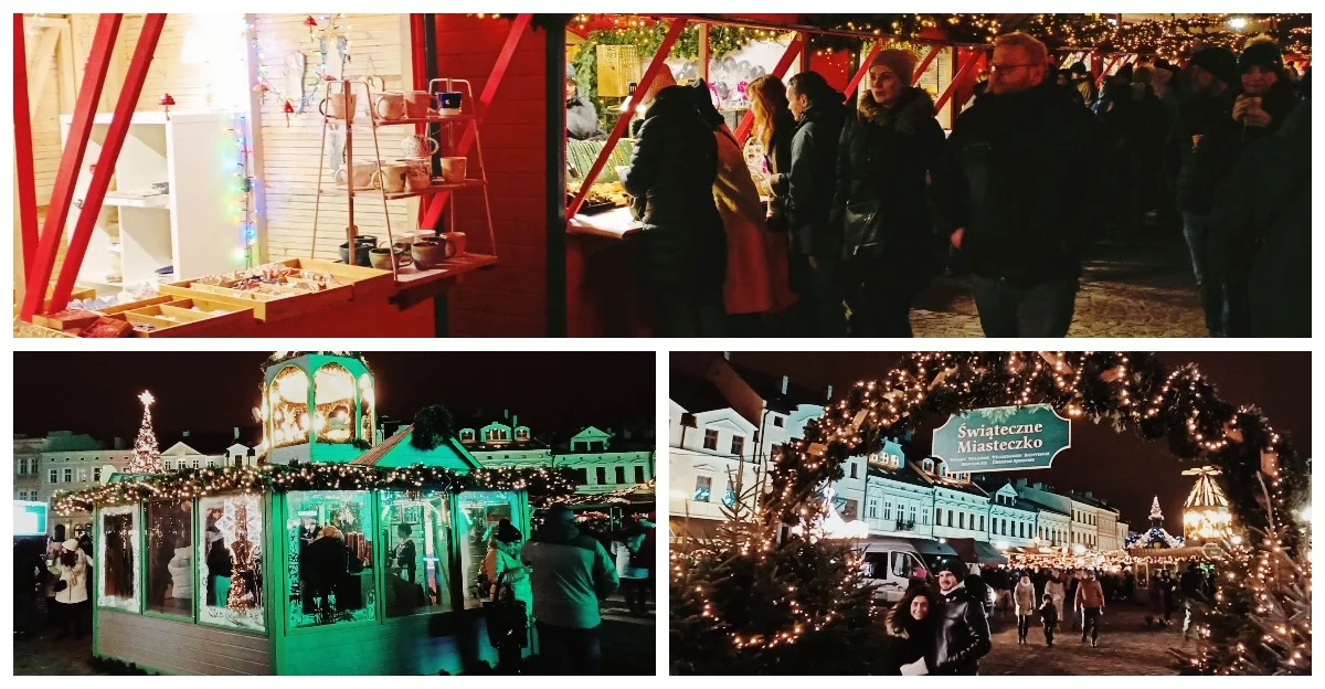 Świąteczne Miasteczko w Rzeszowie wieczorową porą. Zobaczcie te magiczne ujęcia [ZDJĘCIA] - Zdjęcie główne