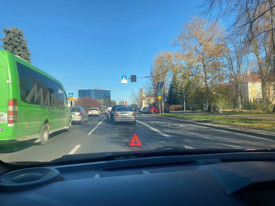 Utrudnienia ruchu w Rzeszowie