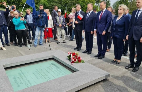 Karol Nawrocki w Markowej