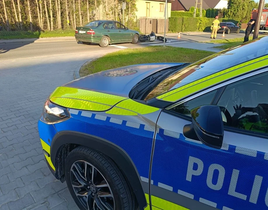 Zdarzenie drogowe na ul. Wojska Polskiego w Przeworsku