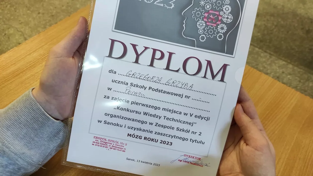 Konkurs "Mózg roku 2023"