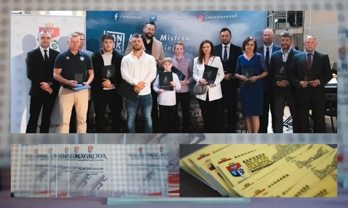 Sportowe wyróżnienia w Sanoku. Miasto uhonorowało wybitnych zawodników i trenerów [ZDJĘCIA] - Zdjęcie główne
