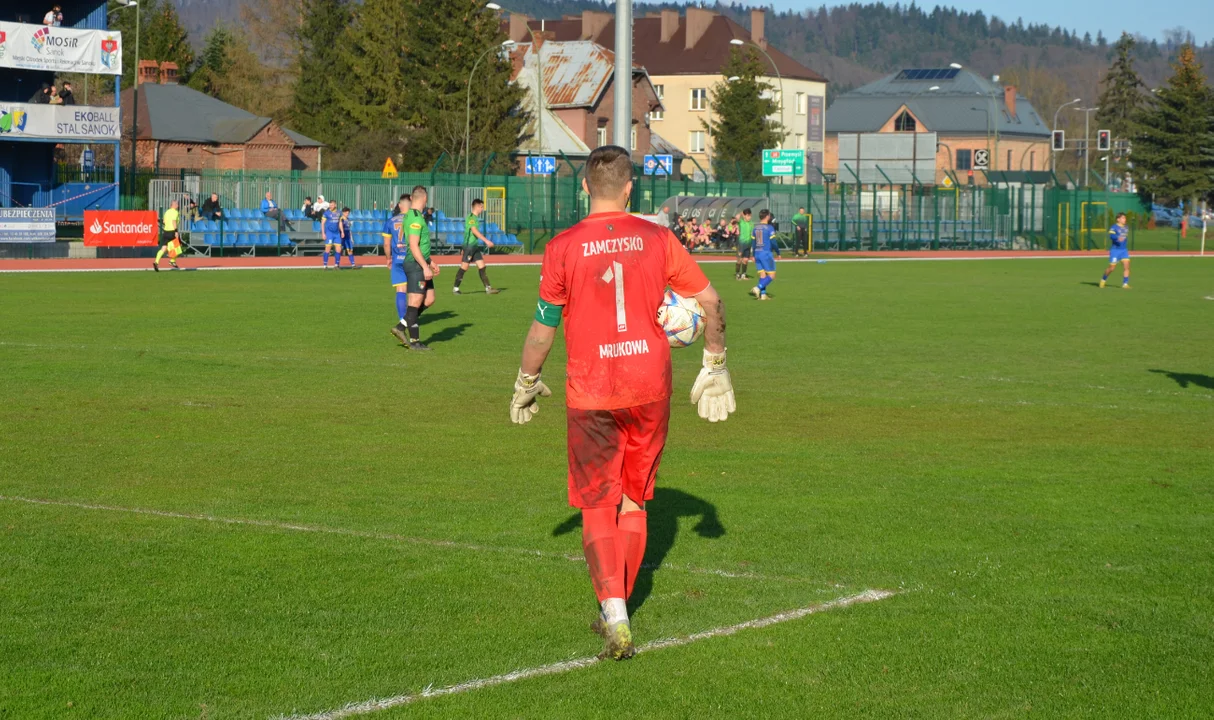 Klasa okręgowa Krosno. Stal Sanok - Zamczysko Mrukowa 8:1