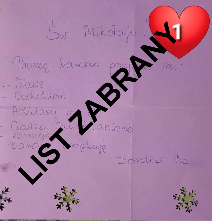 Listy do Mikołaja 2023