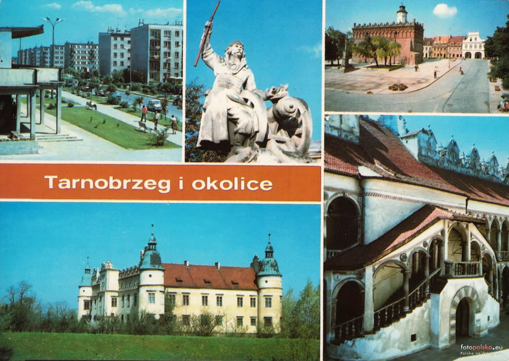 Stare widokówki Tarnobrzega, Mielca, Kolbuszowej, Sanoka, Krosna, Przemyśla oraz Rzeszowa