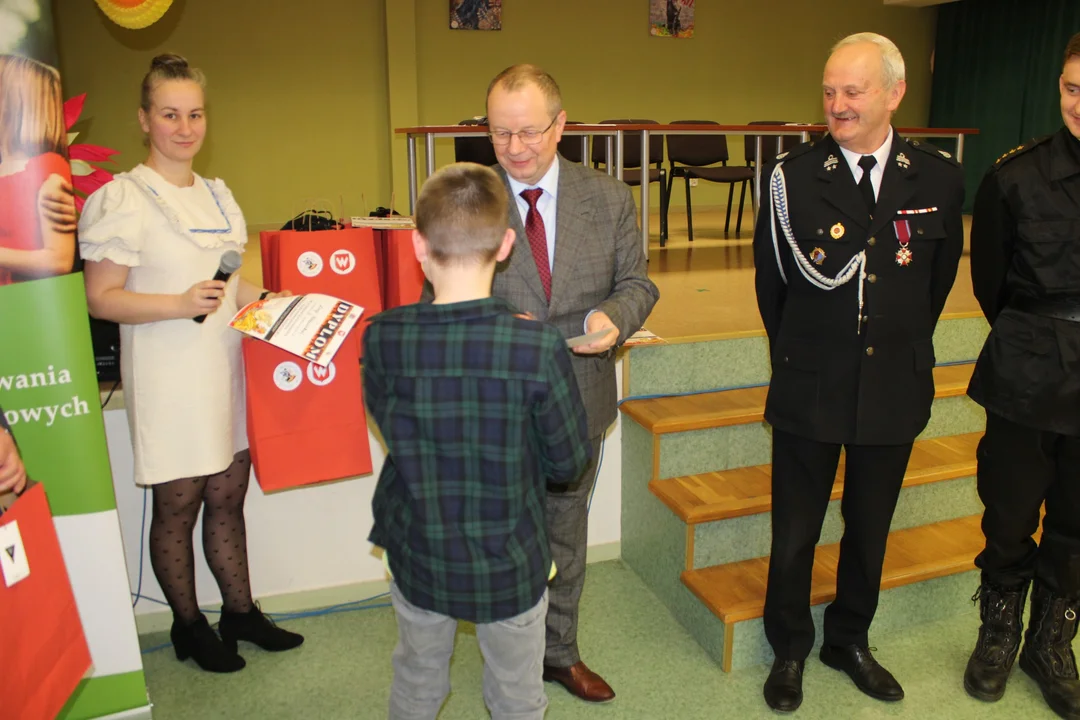 Eliminacje gminne Ogólnopolskiego Turnieju Wiedzy Pożarniczej „Młodzież Zapobiega Pożarom”