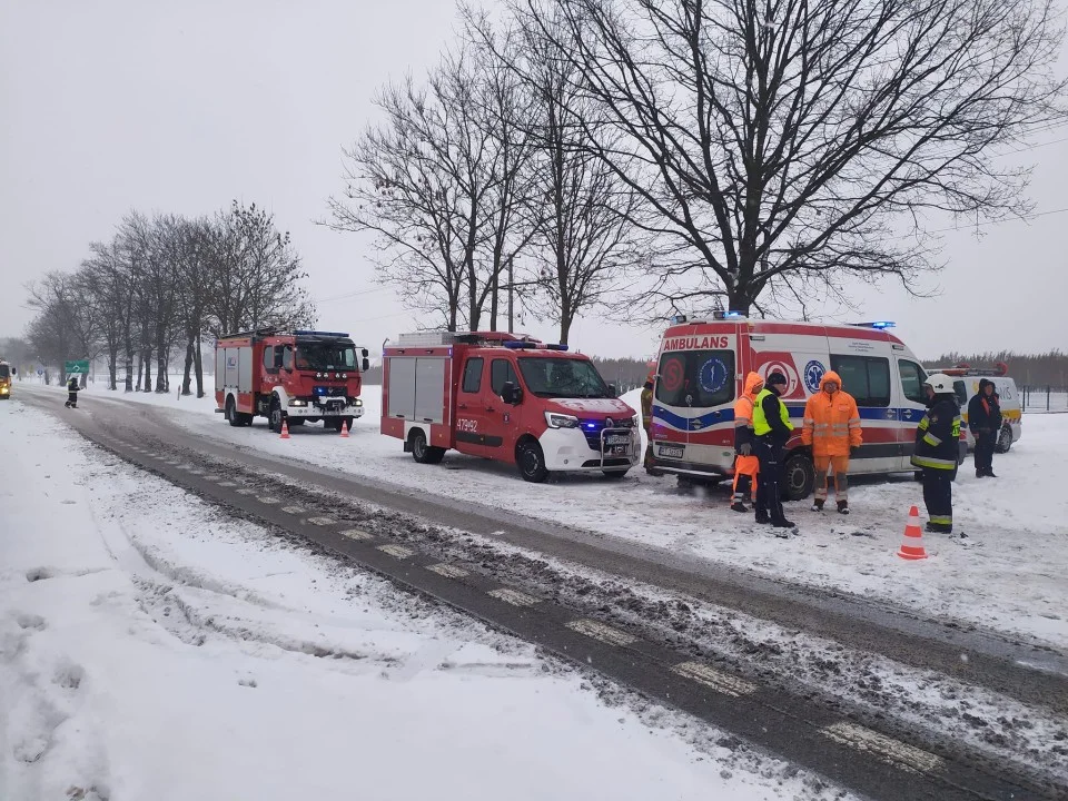 Utrudnienia na drogach województwo świętokrzyskie