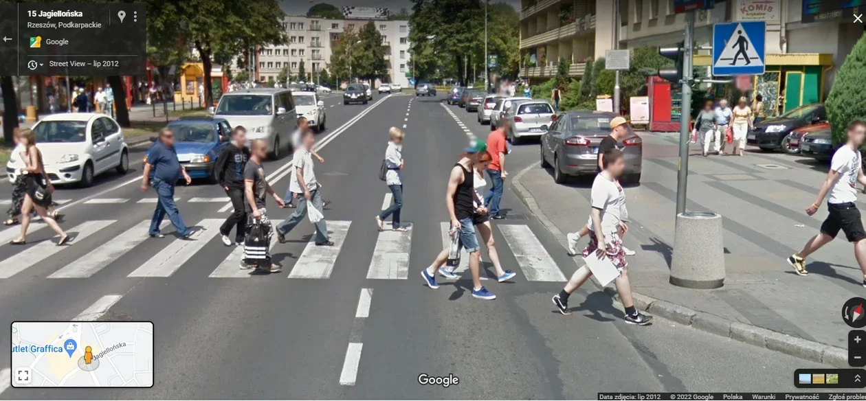 Mieszkańcy Rzeszowa uchwyceni na Street View 10 lat temu. Uliczna moda