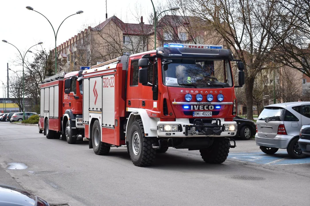 Akcja ratunkowa na Warneńczyka w Mielcu