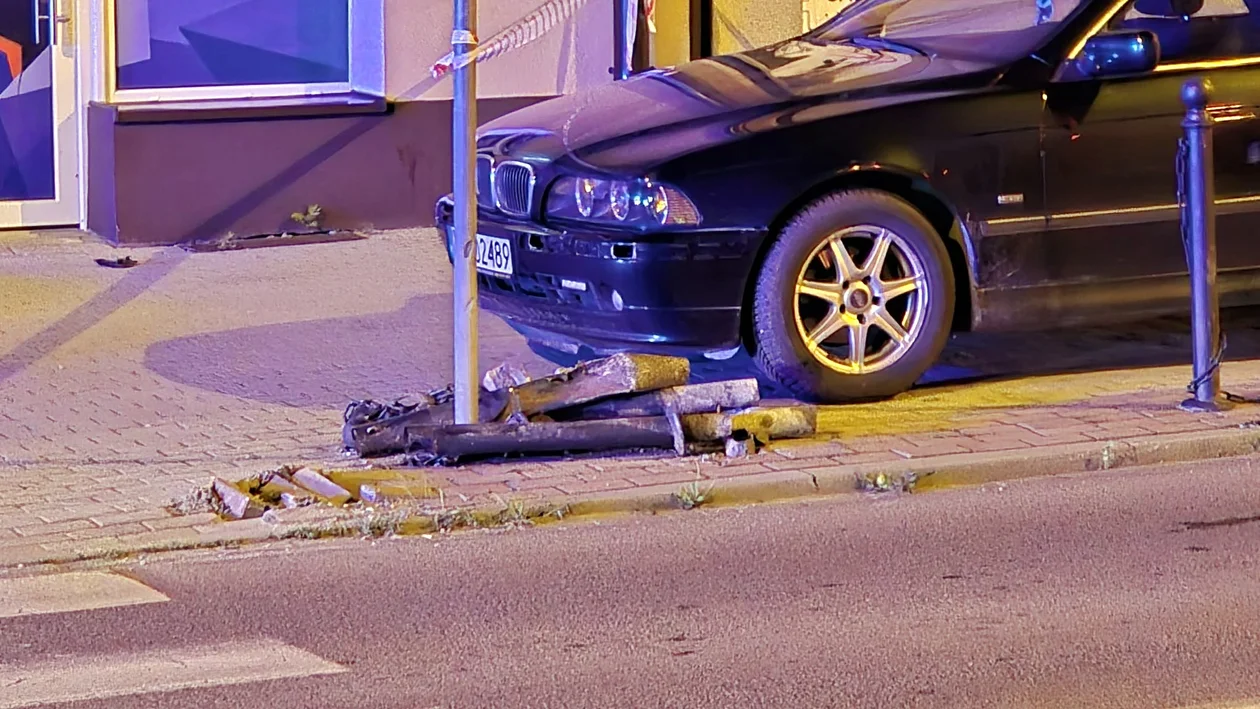 Pijany kierowca na Jagiellońskiej w Sanoku
