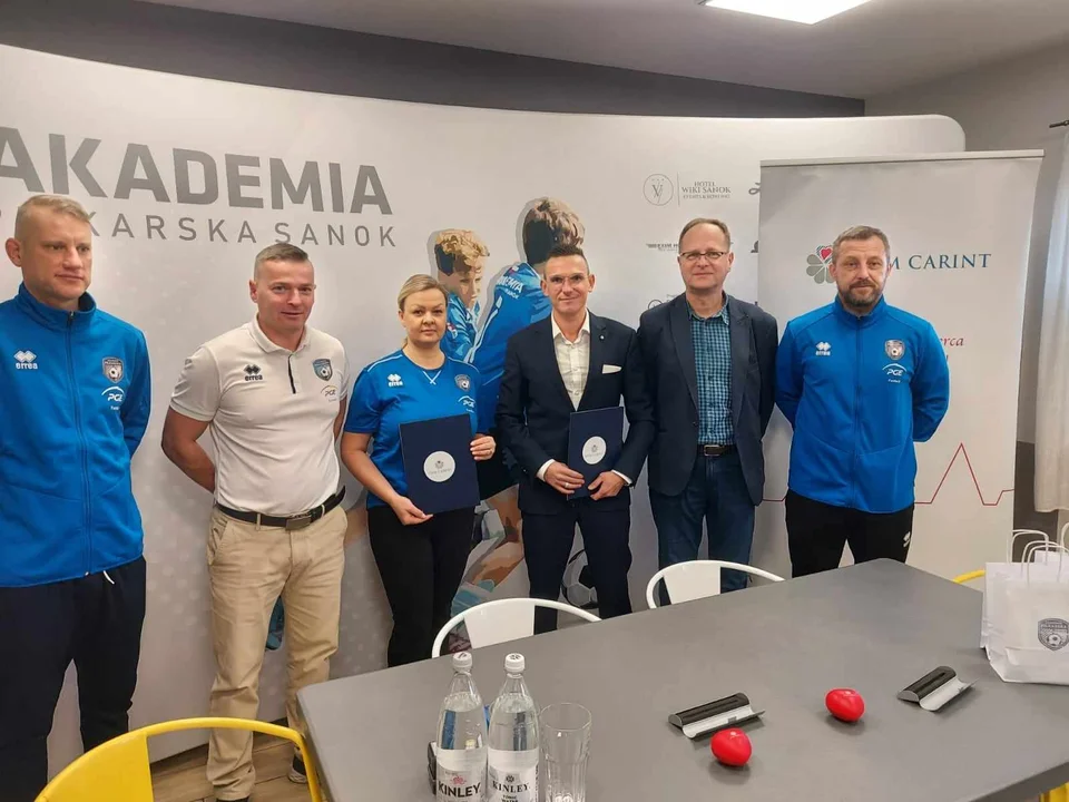 Akademi piłkarska Sanok ma nowego sponsora