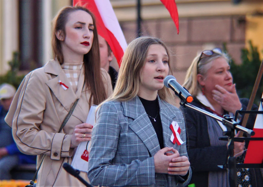 83. rocznica zbrodni katyńskiej - obchody na Rynku w Rzeszowie