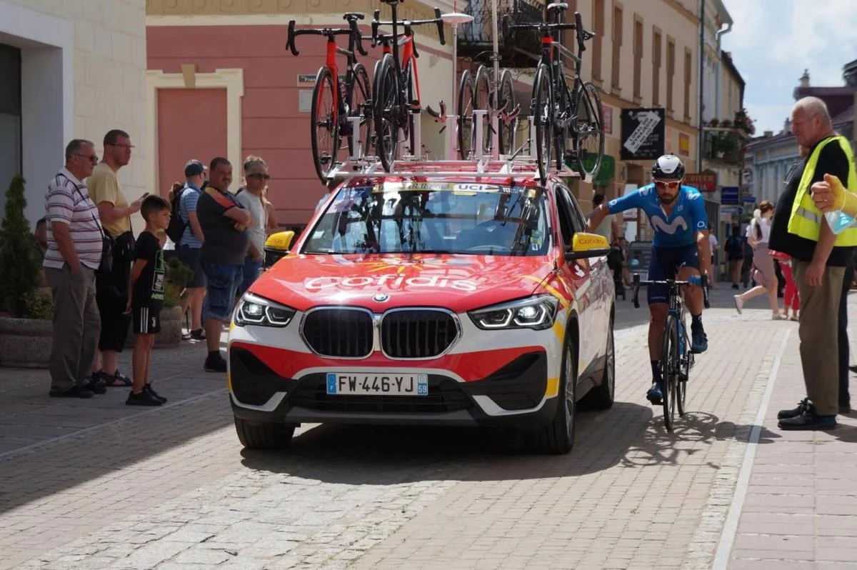 Start honorowy III etapu Tour de Pologne w Sanoku