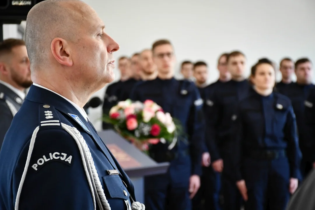 Nowo przyjęci policjanci złożyli ślubowanie