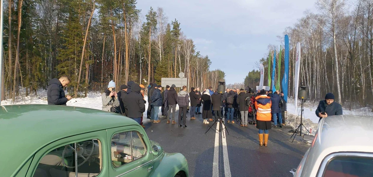 Uroczyste poświęcenie i oddanie do użytku nowego odcinka drogi wojewódzkiej nr 984