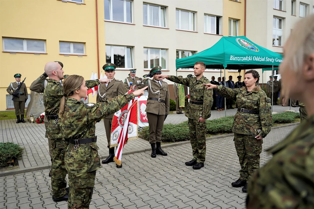 Nowi funkcjonariusze w Bieszczadzkim Oddziale Straży Granicznej