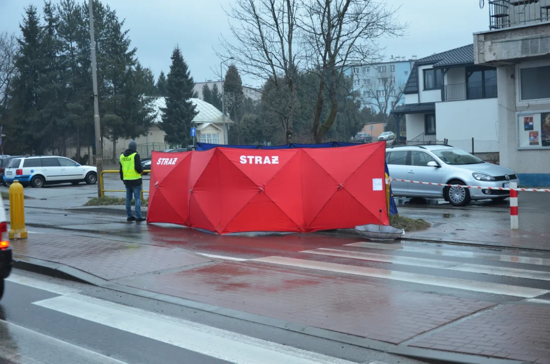 Śmiertelny wypadek na Lipińskiego w Sanoku
