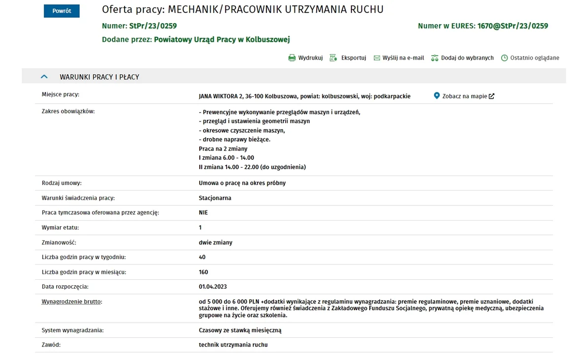 Najnowsze oferty pracy na Podkarpaciu [KWIECIEŃ 2023]
