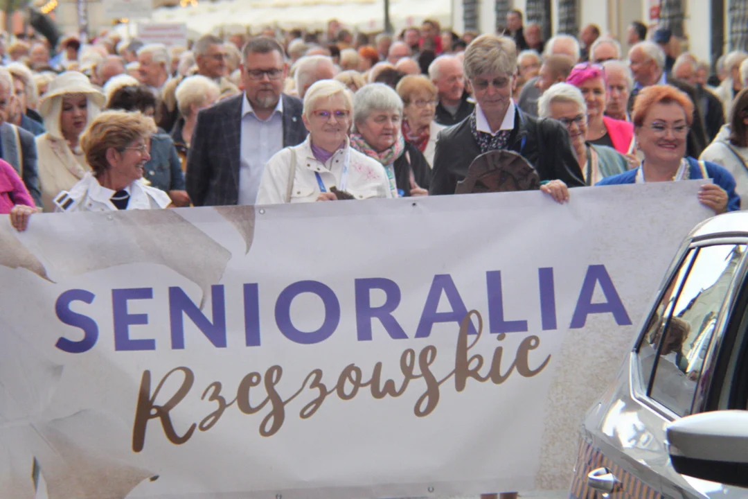 Korowód seniorów i potańcówka miejska w Parku Jedności Polonii z Macierzą