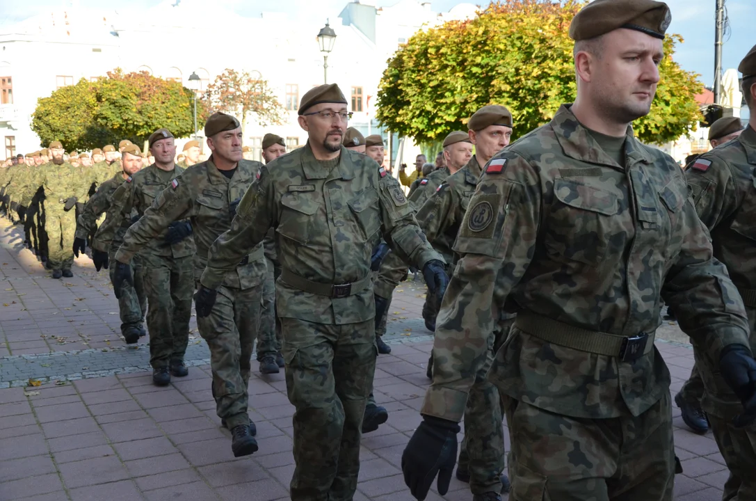 Uroczysta przysięga terytorialsów z Podkarpacia