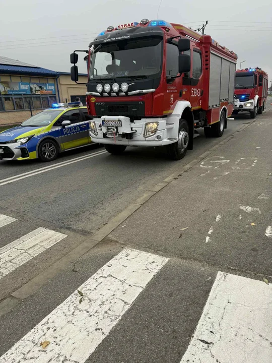 Potrącenie pieszego w regionie