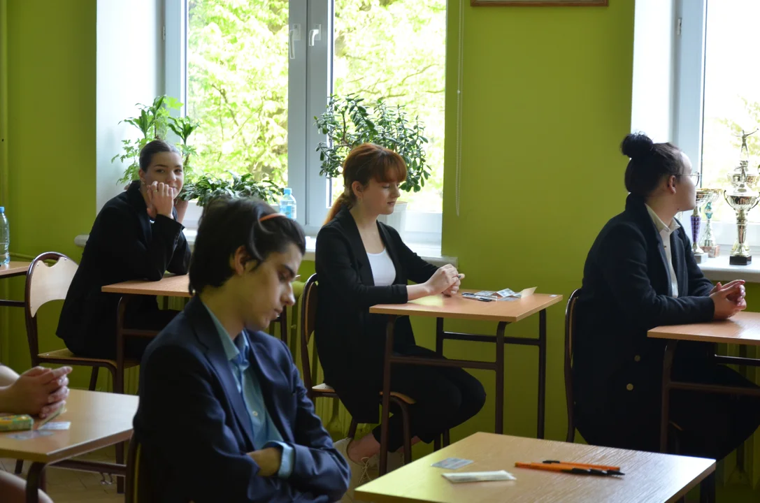 Matura 2023. Uczniowie II LO w Sanoku pisali egzamin z języka angielskiego