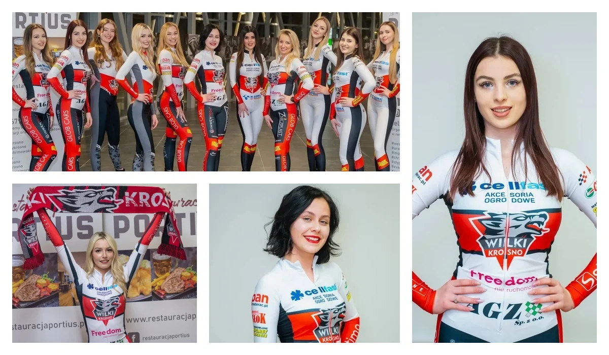 Poznajcie Wolf Girls Krosno, czyli podprowadzające Cellfast Wilków Krosno