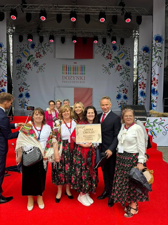 KGW Cmolas na dożynkach prezydenckich w Warszawie