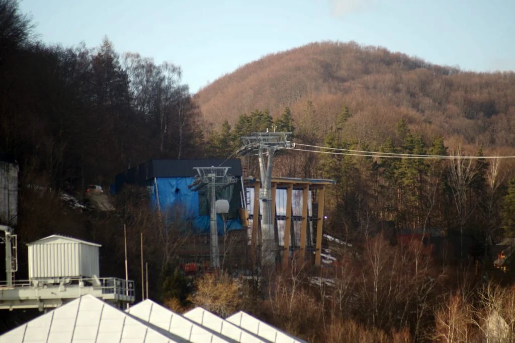 Budowa kolei gondolowej w Solinie