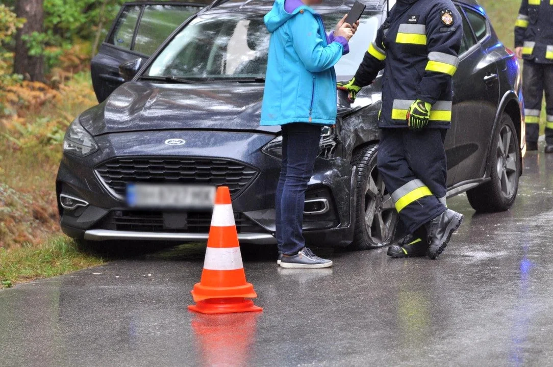 Do wypadku doszło na drodze w kierunku Kamionki.