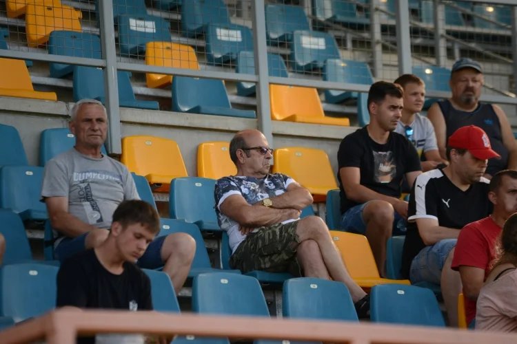 Kibice na meczu Siarka Tarnobrzeg - Karpaty Krosno