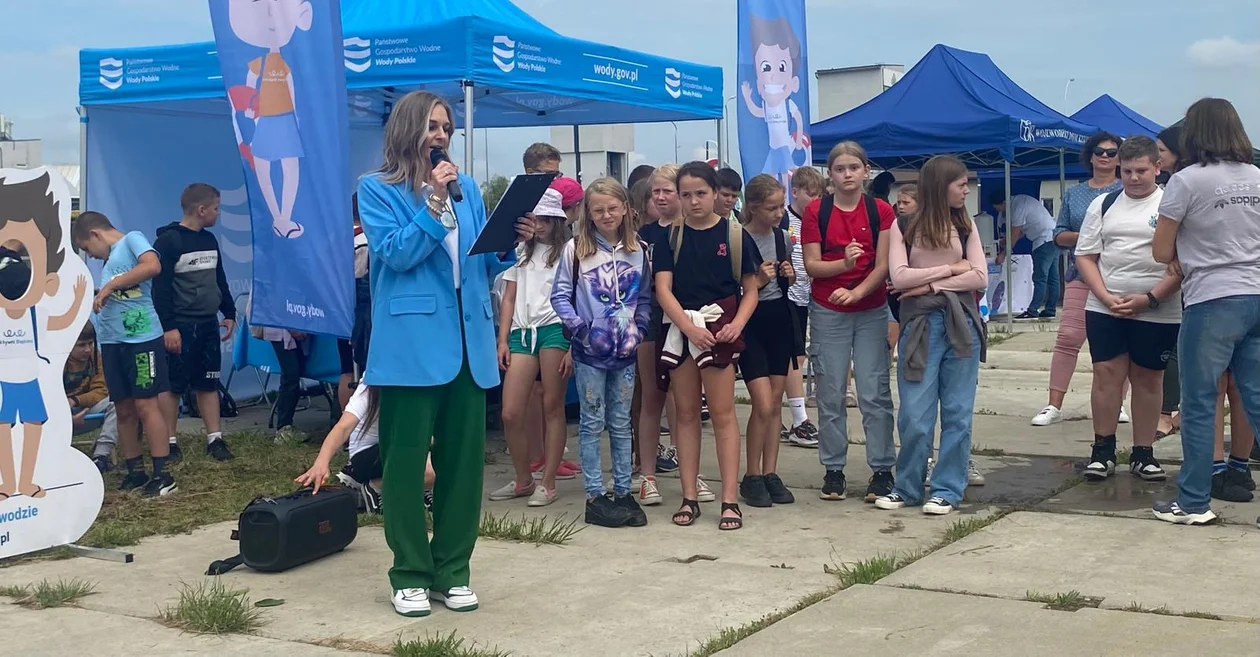 Woda ma znaczenie. Piknik edukacyjny „Aktywni Błękitni – Szkoła Przyjazna Wodzie”