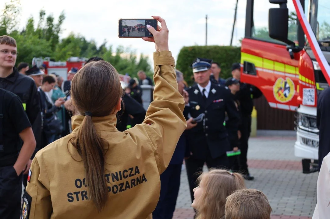 Powitanie nowego wozu OSP Raniżów - czerwiec 2025