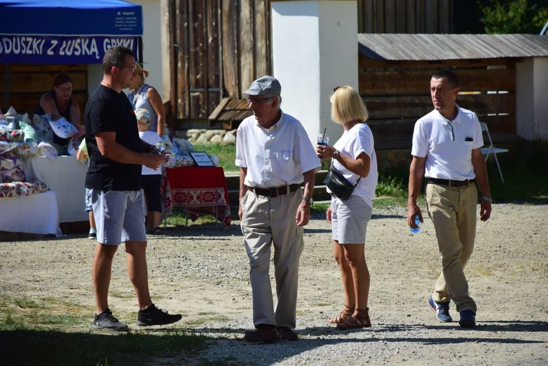 Tłumy na imprezie w skansenie w Kolbuszowej.