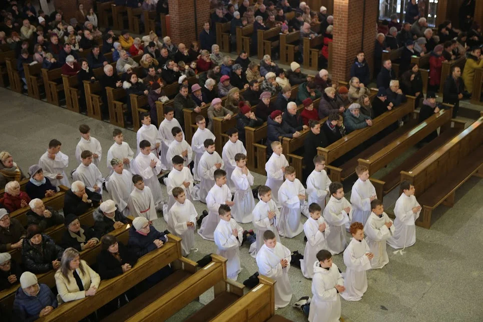 Chłopcy przyjęci do grona lektorów