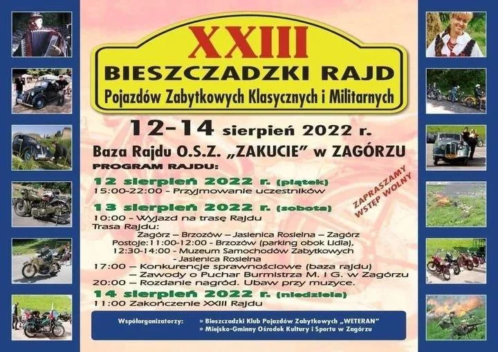 Weekend w Bieszczadach - 12-14 sierpnia 2022
