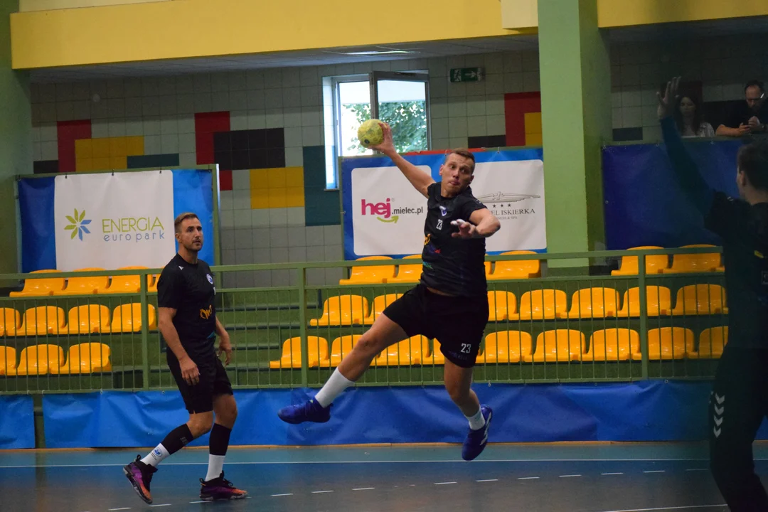 Handball Stal Mielec na treningu