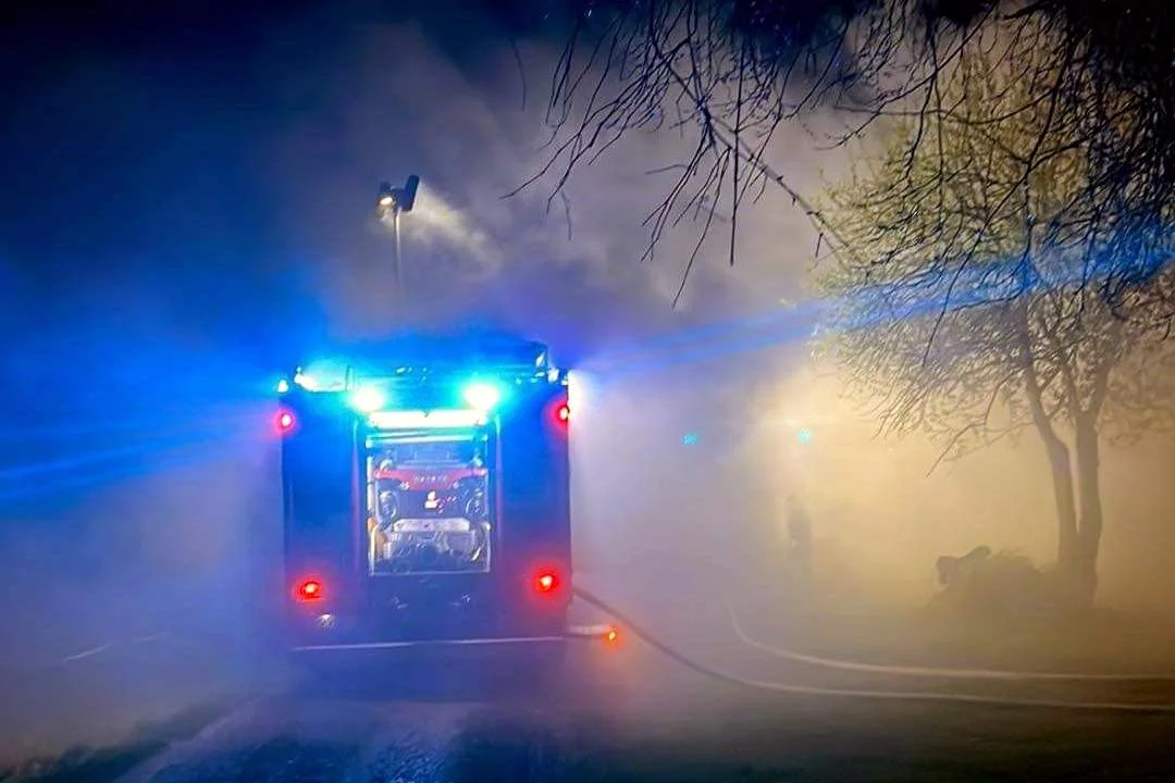 Tragiczny pożar pod Strzyżowem. Nie żyje 30-latka