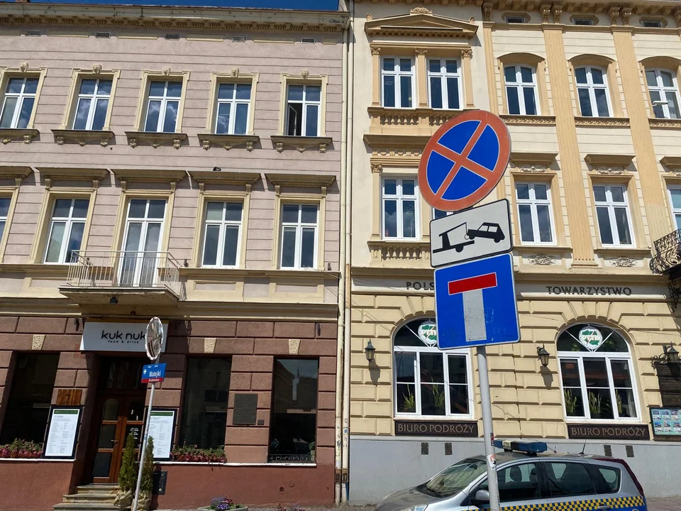 Interwencja straży miejskiej na rzeszowskim rynku