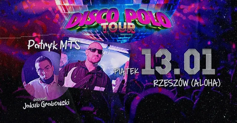 Disco Polo Tour: Patryk MTS i Jakub Grabowski