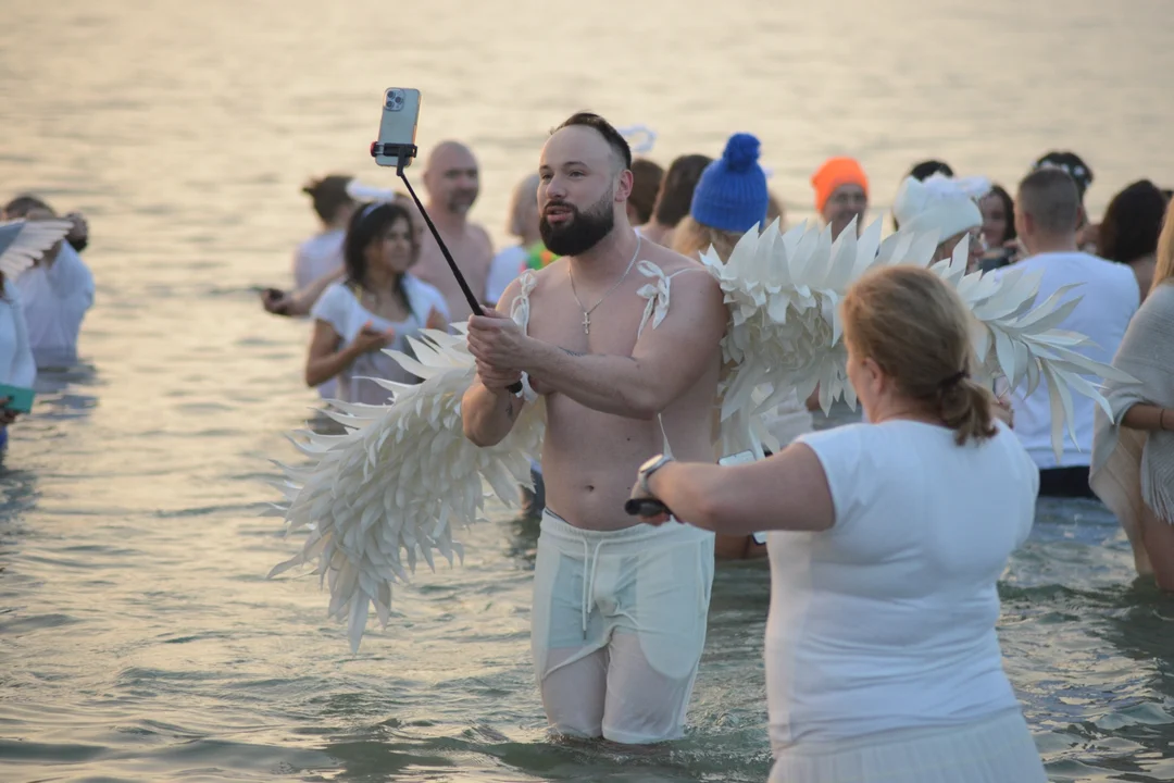 "Jezioro Aniołów" z magicznym wschodem Słońca nad Jeziorem Tarnobrzeskim - część 1